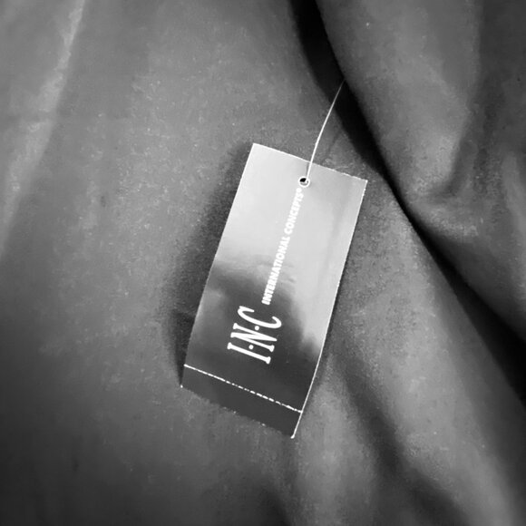 I.N.C Men's Black Long sleeve Button Down - Picture 9 of 14